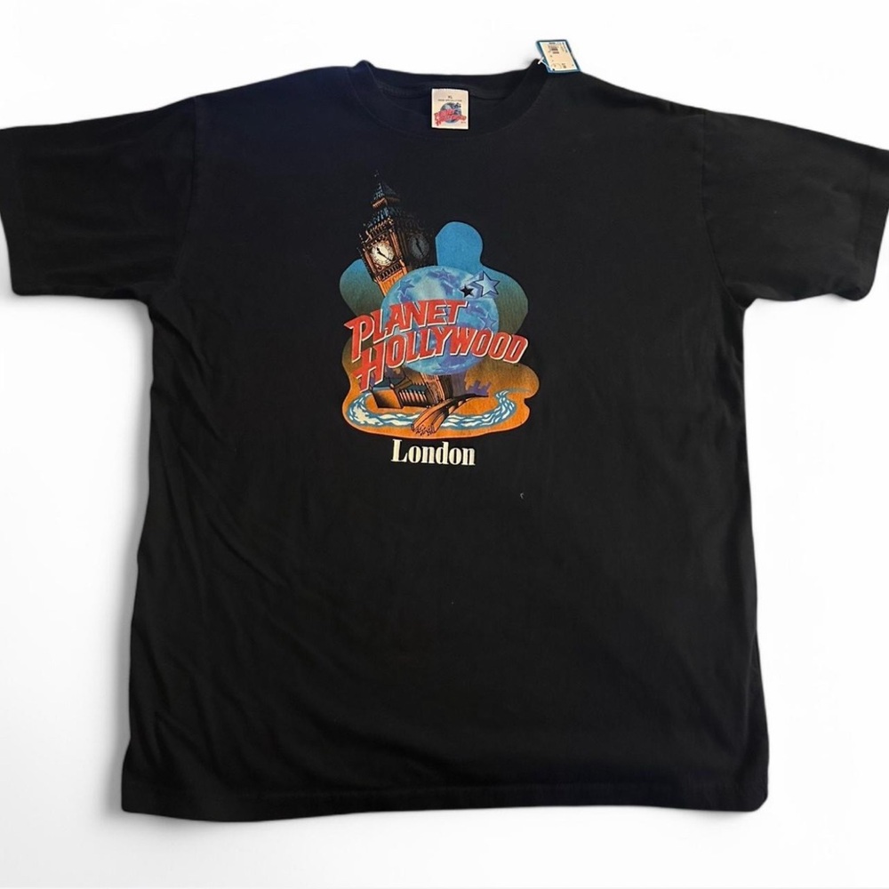 Navy Planet Hollywood London T-Shirt